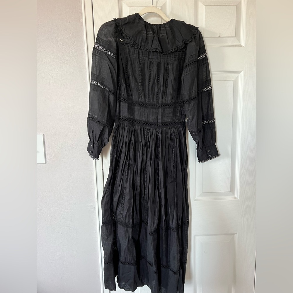 DOEN MARLA DRESS -- BLACK - Picture 7 of 10